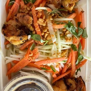 Tôm Gói (Đu Đủ)