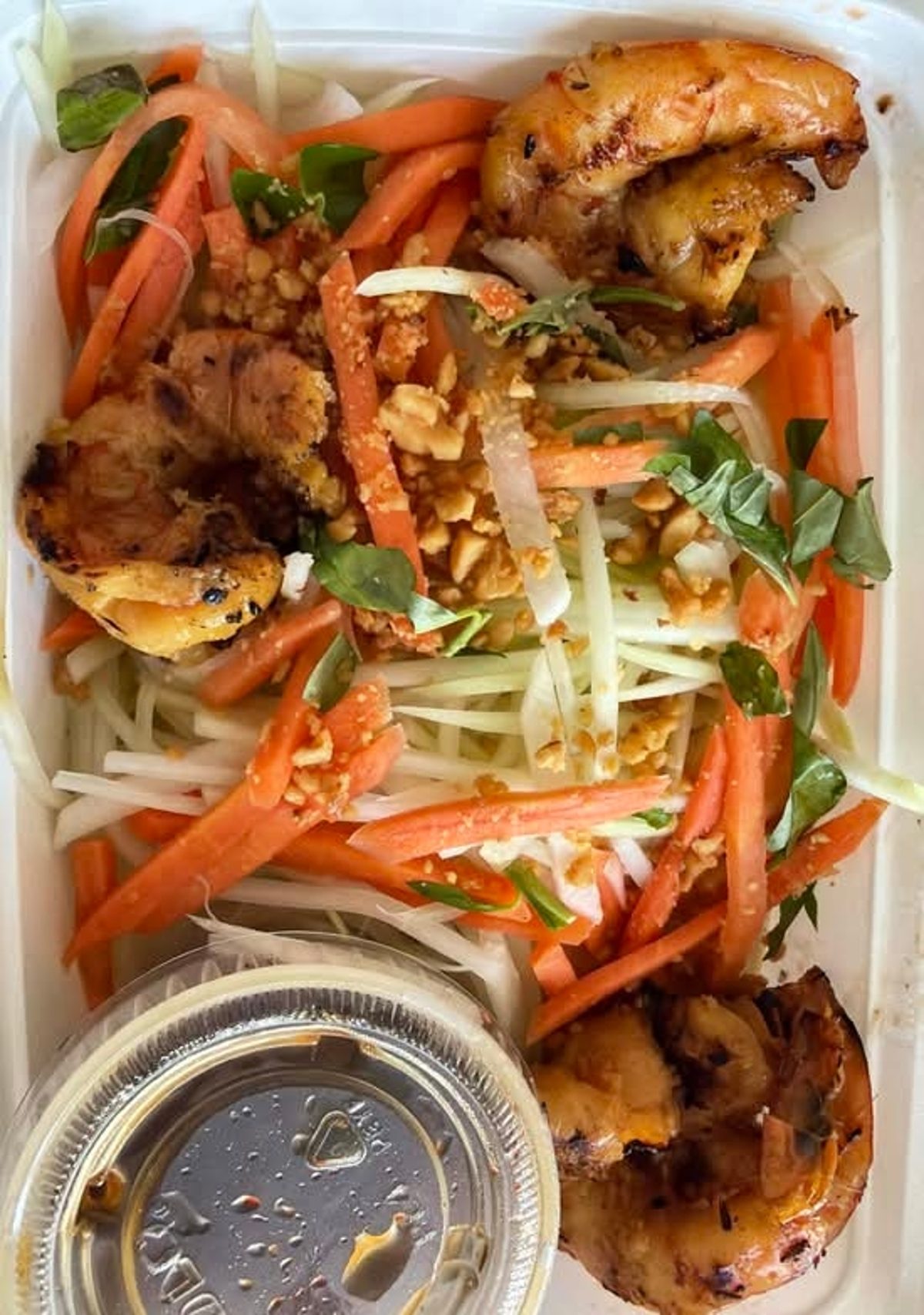 Tôm Gói (Đu Đủ)